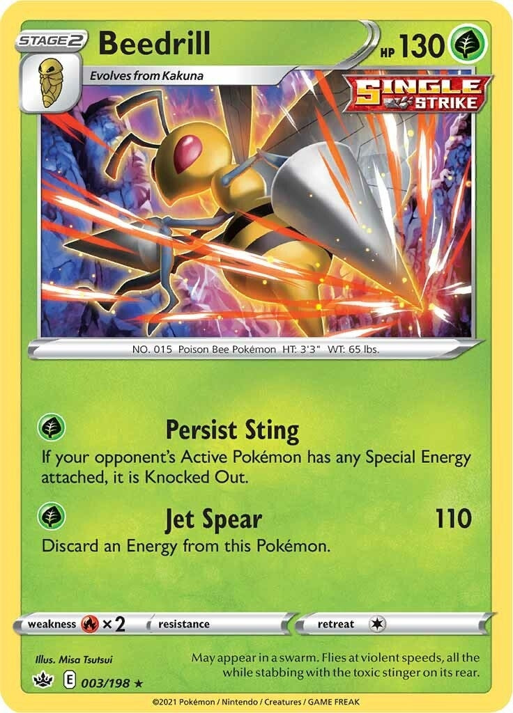 Beedrill (003/198) (SWSH06)