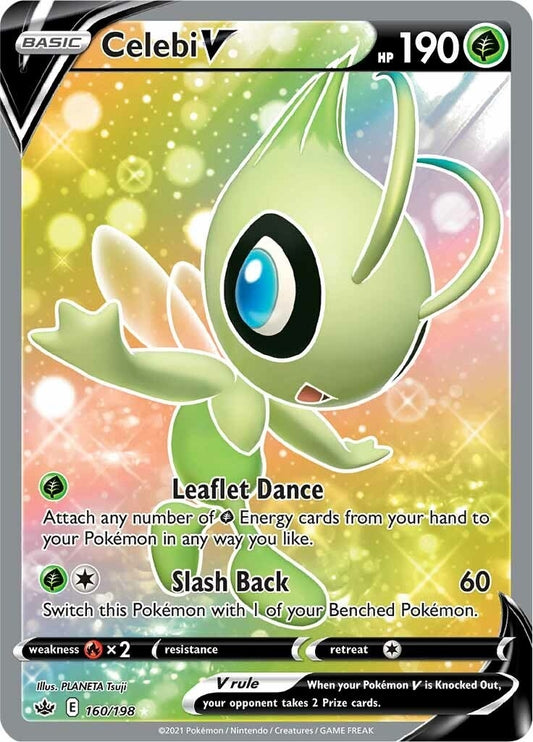 Celebi V (Full Art) (160/198) (SWSH06)
