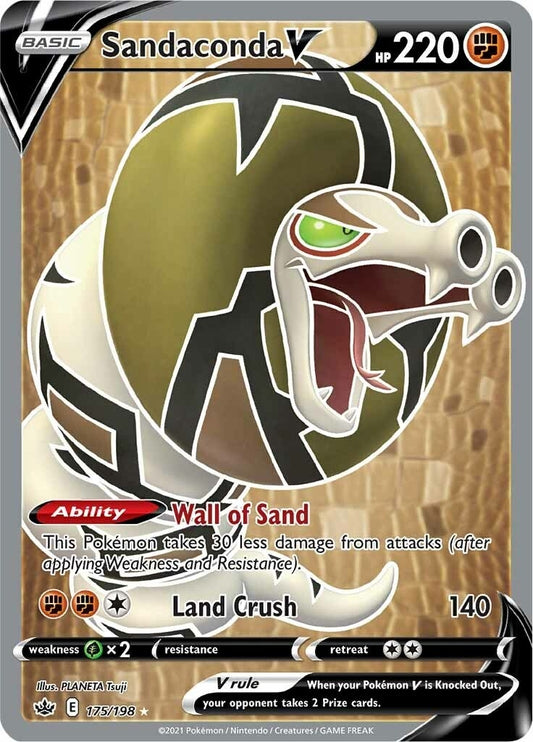 Sandaconda V (Full Art) (175/198) (SWSH06)