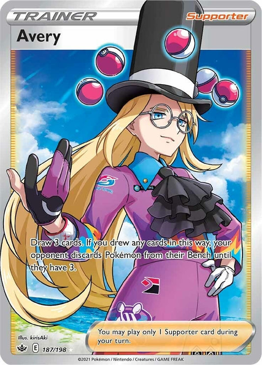 Avery (Full Art) (187/198) (SWSH06)