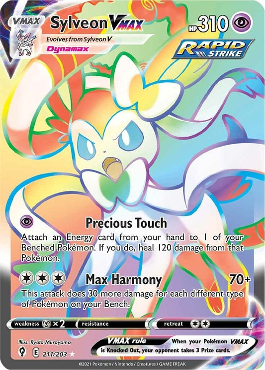 Sylveon VMAX (Secret) (211/203) (SWSH07)