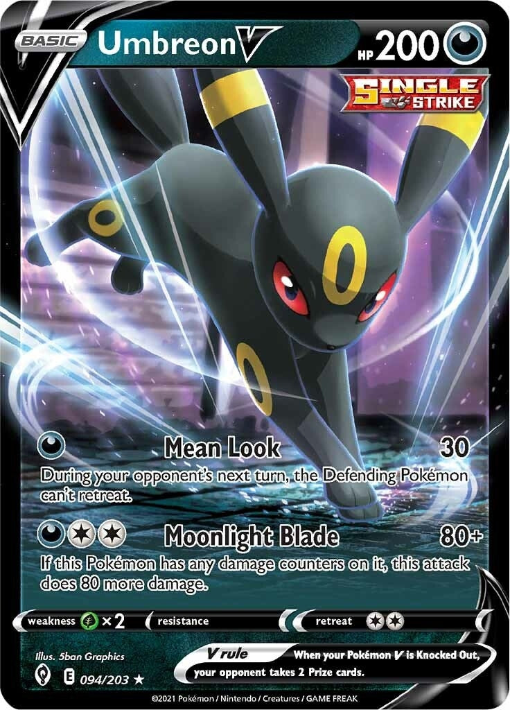 Umbreon V (094/203) (SWSH07)