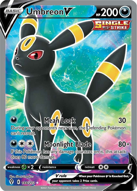Umbreon V 188/203 - NM