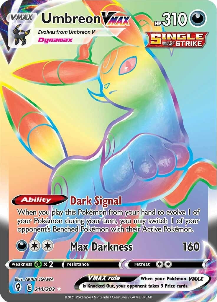 Umbreon VMAX (Secret) (214/203) (SWSH07)