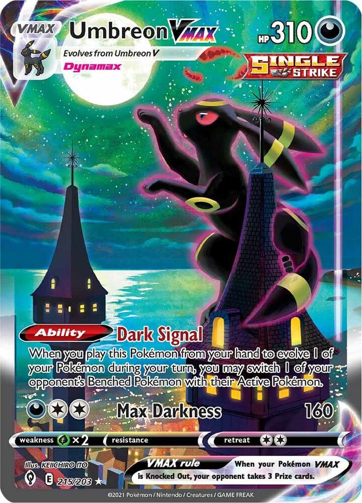 Umbreon VMAX 215/203 - NM