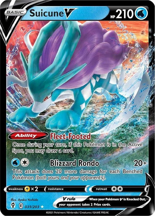 Suicune V (031/203) (SWSH07)