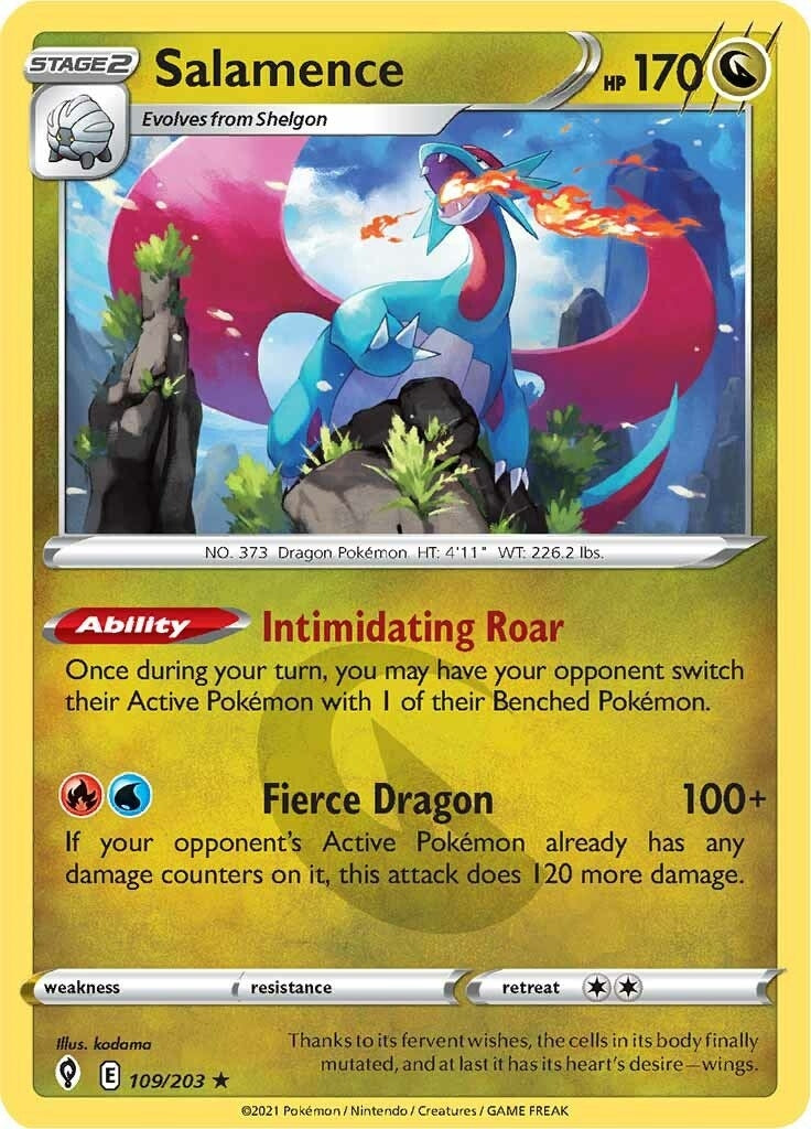 Salamence (109/203) (SWSH07)