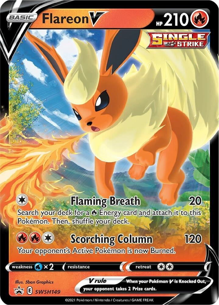 Flareon V SWSH149 - NM