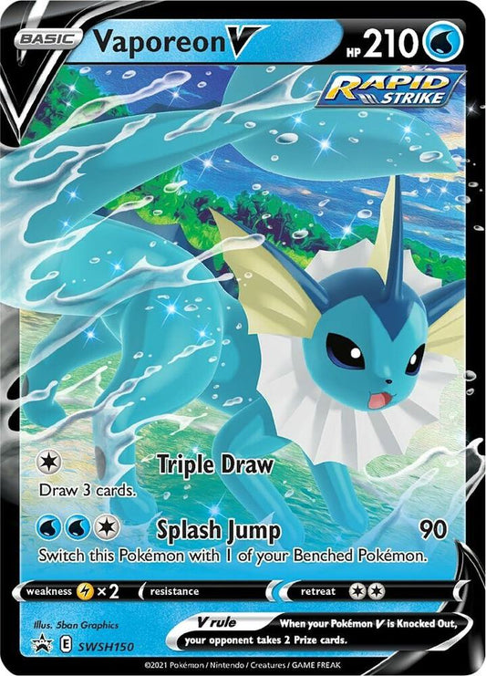Vaporeon V SWSH150 - NM