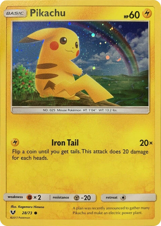 Pikachu - 28/73 (Cosmos Holo) (028/073) (MCAP)