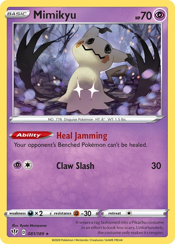 Mimikyu - 081/189 (Cosmos Holo) (081/189) (MCAP)
