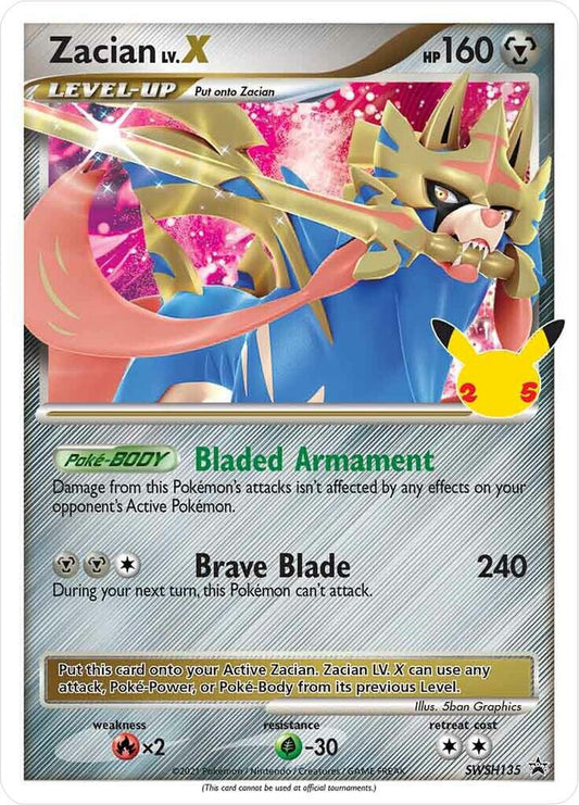 Zacian SWSH135 - NM