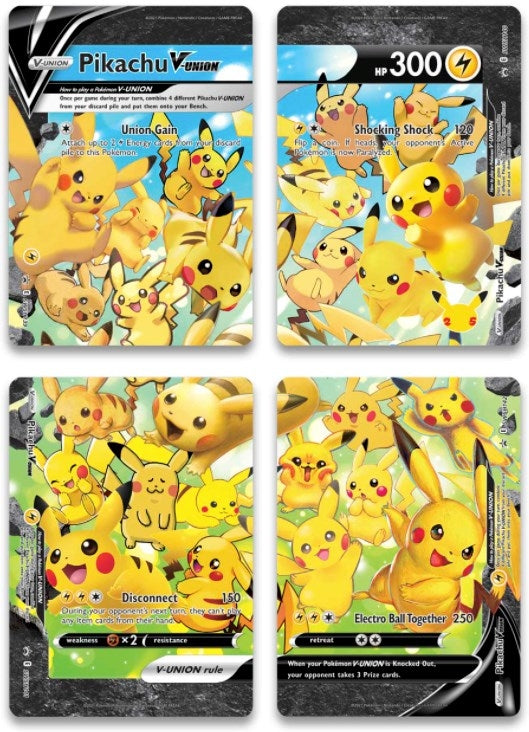 Pikachu V-Union [Set of 4] (SWSD)