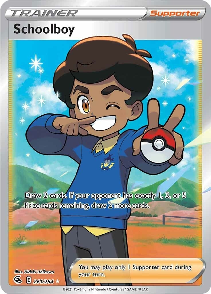Schoolboy (Full Art) (261/264) (SWSH08)