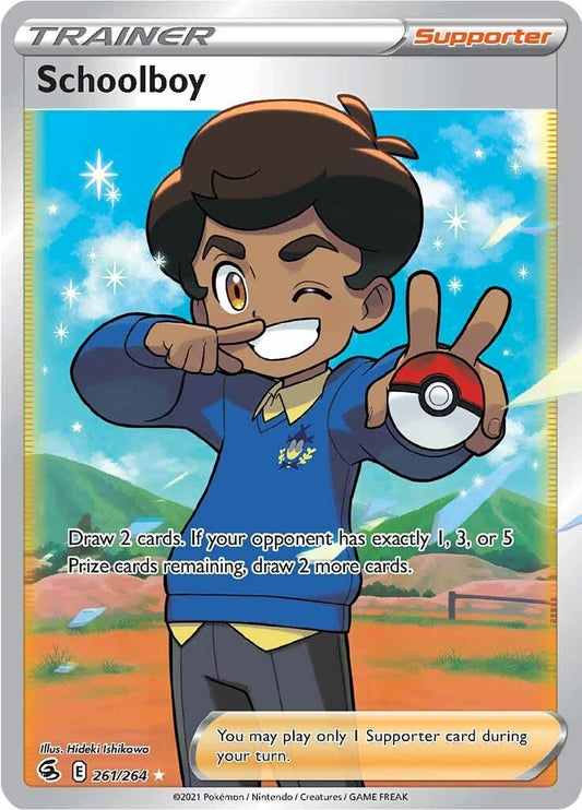 Schoolboy (Full Art) (261/264) (SWSH08)