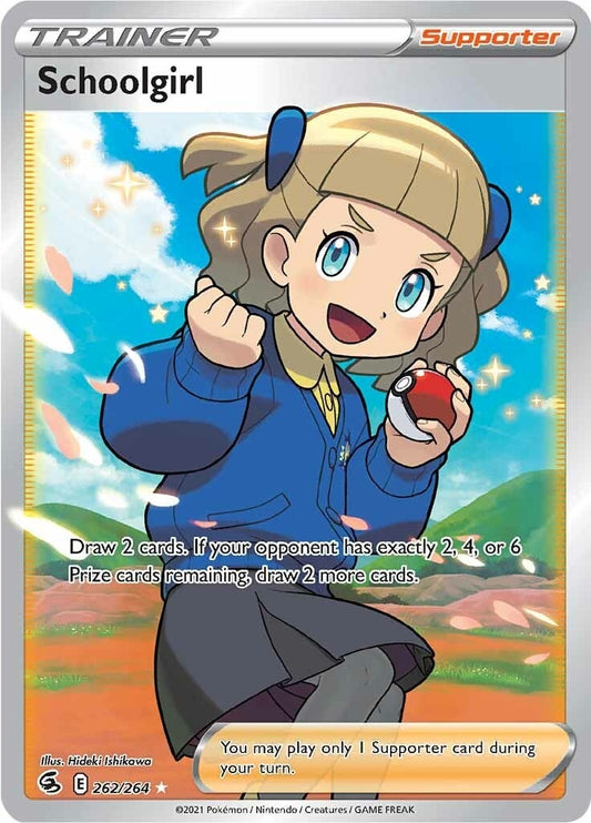Schoolgirl (Full Art) (262/264) (SWSH08)