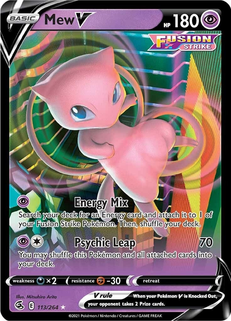 Mew V (113/264) (SWSH08)