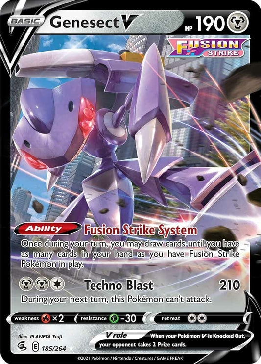 Genesect V (185/264) (SWSH08)