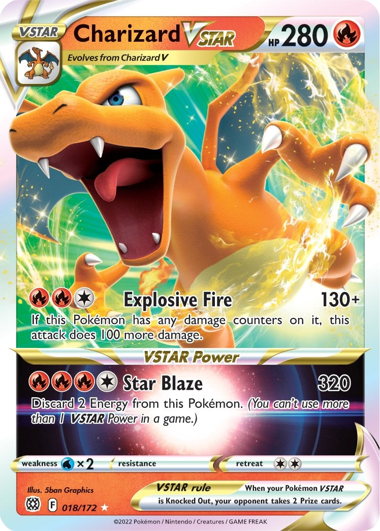 Charizard VSTAR (018/172) (SWSH09)