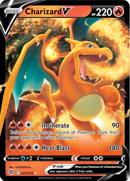 Charizard V (017/172) (SWSH09)