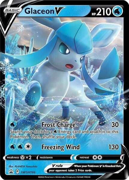 Glaceon V - SWSH196 (SWSH196) (SWSD)