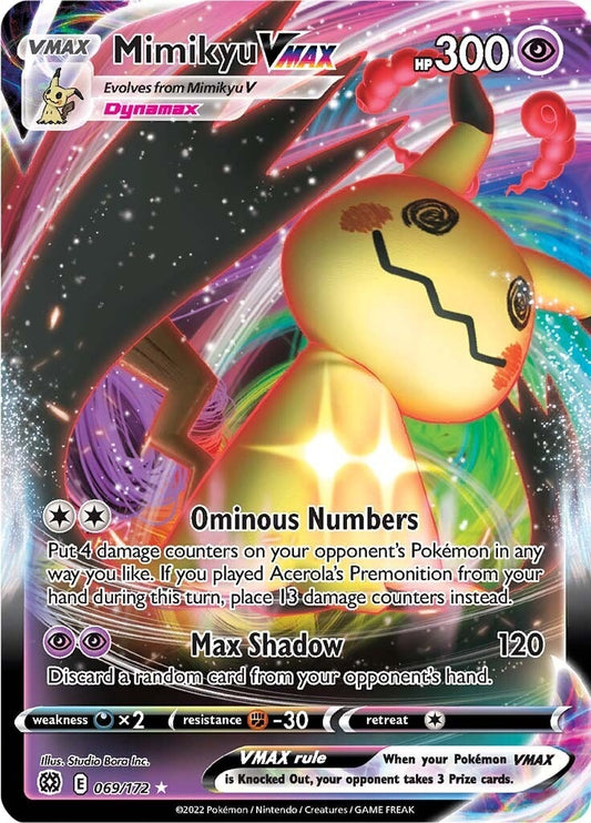 Mimikyu VMAX (069/172) (SWSH09)