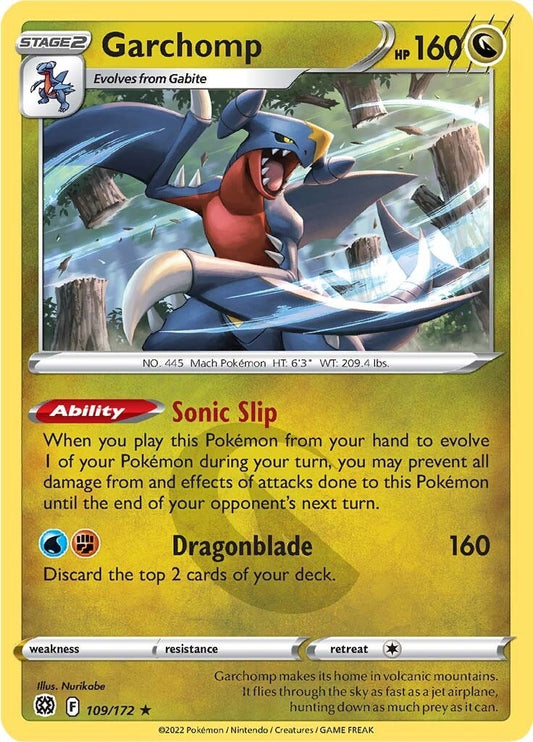 Garchomp (109/172) (SWSH09)