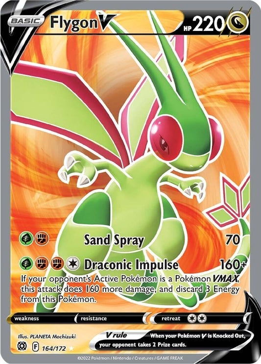 Flygon V (Full Art) (164/172) (SWSH09)