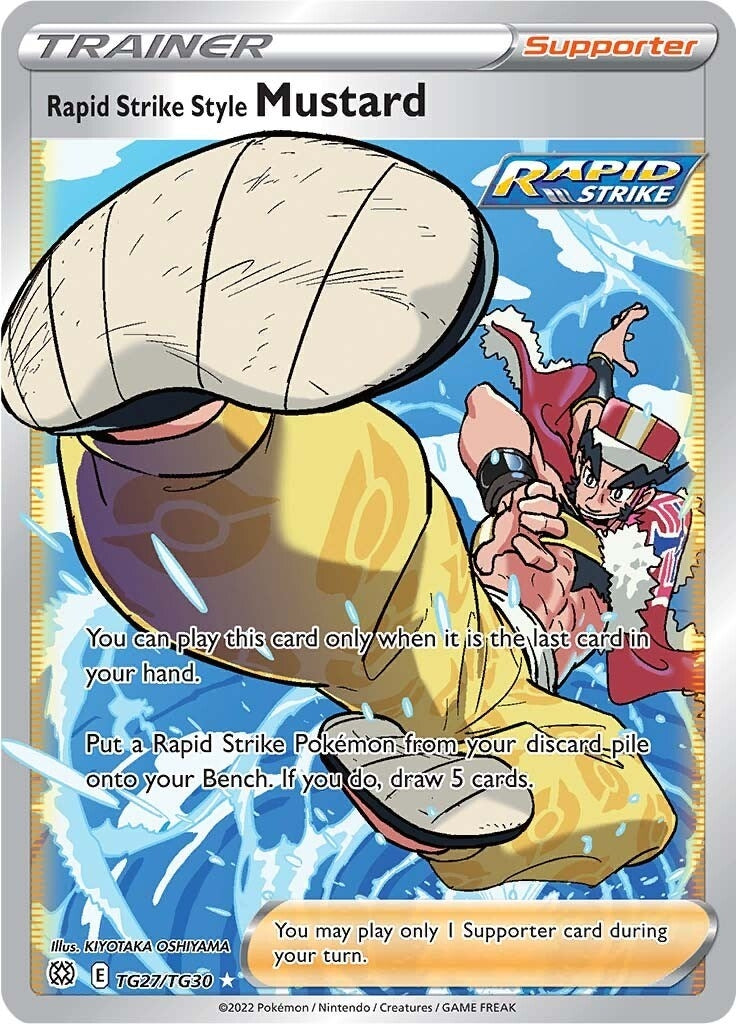 Rapid Strike Style Mustard (TG27/TG30) (SWSH09:TG)