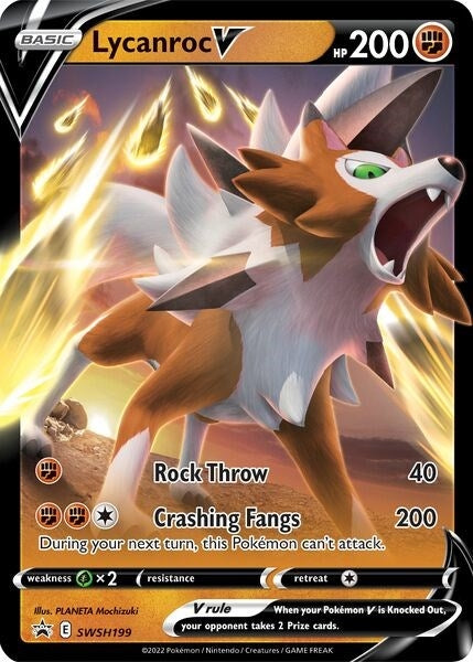 Lycanroc V - SWSH199 (SWSH199) (SWSD)