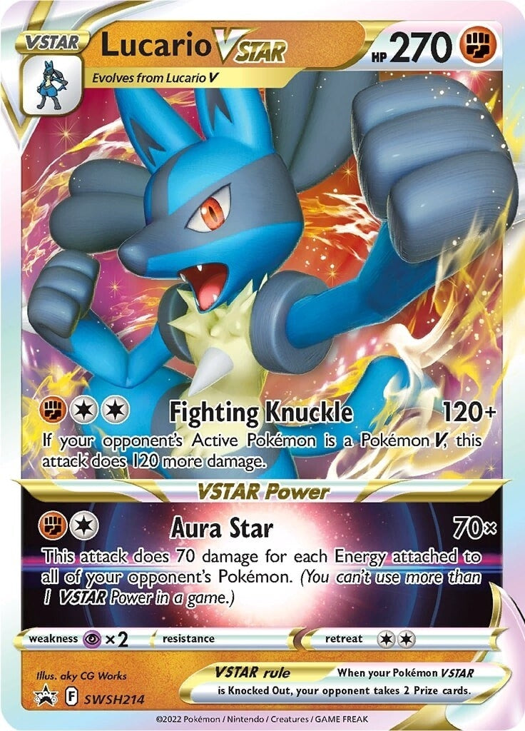 Lucario VSTAR - SWSH214 (SWSH214) (SWSD)