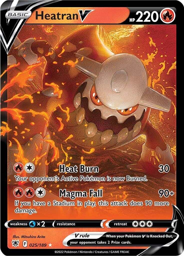 Heatran V (025/189) (SWSH10)