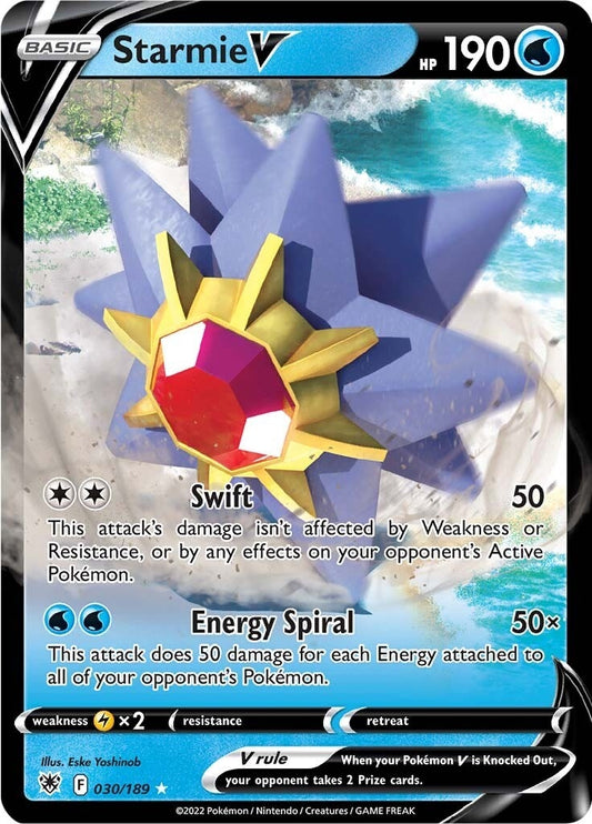 Starmie V (030/189) (SWSH10)