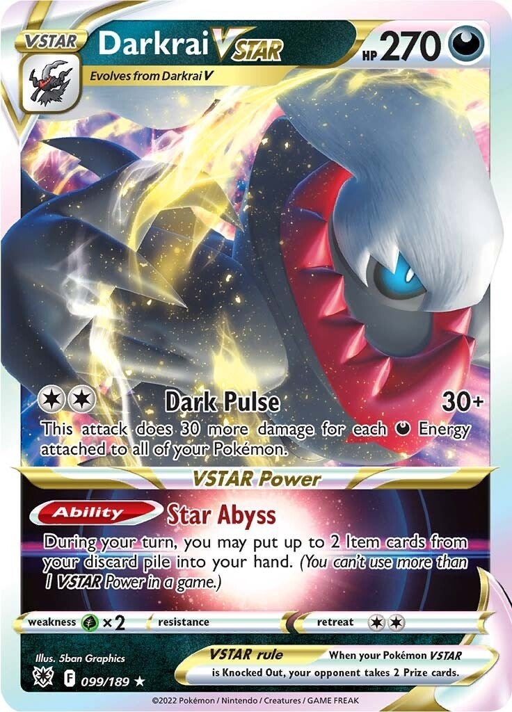 Darkrai VSTAR (099/189) (SWSH10)
