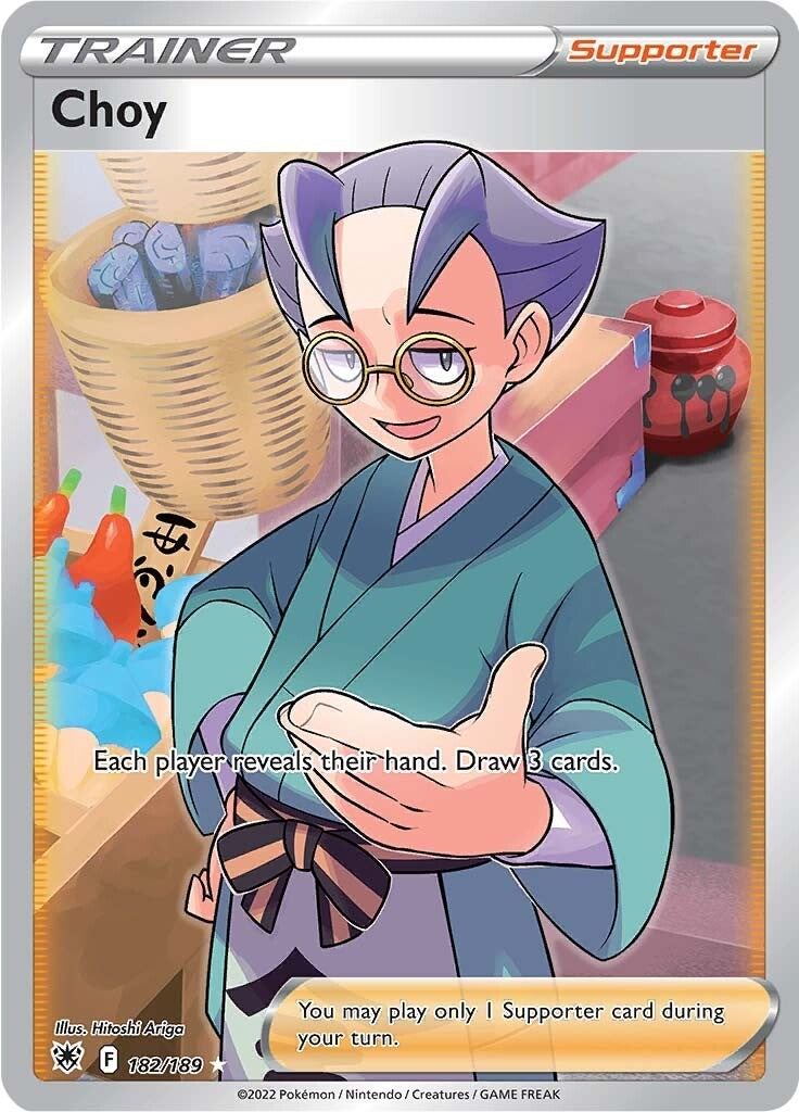 Choy (Full Art) (182/189) (SWSH10)