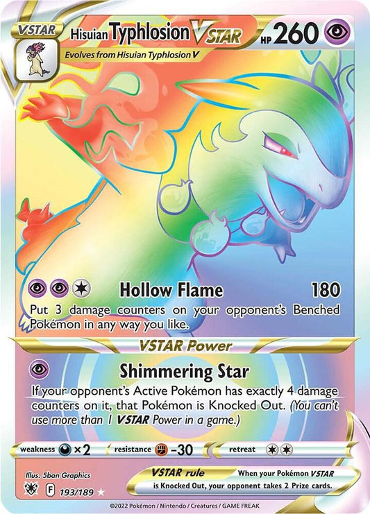 Typhlosion VSTAR 193/189 - NM