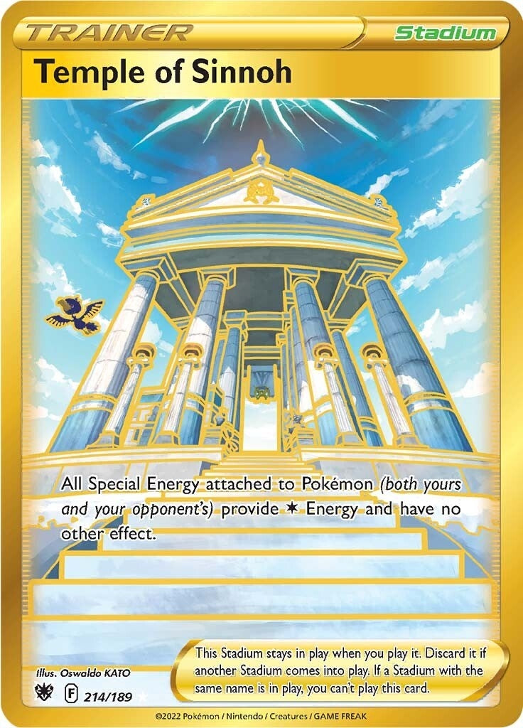 Temple of Sinnoh (Secret) (214/189) (SWSH10)