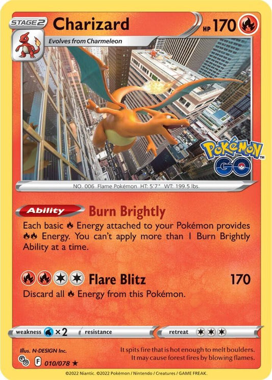 Charizard (Holo) 010/078 - NM