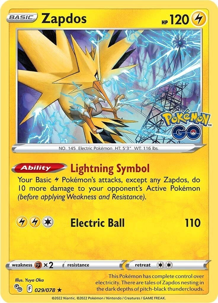 Zapdos (029/078) (PGO)