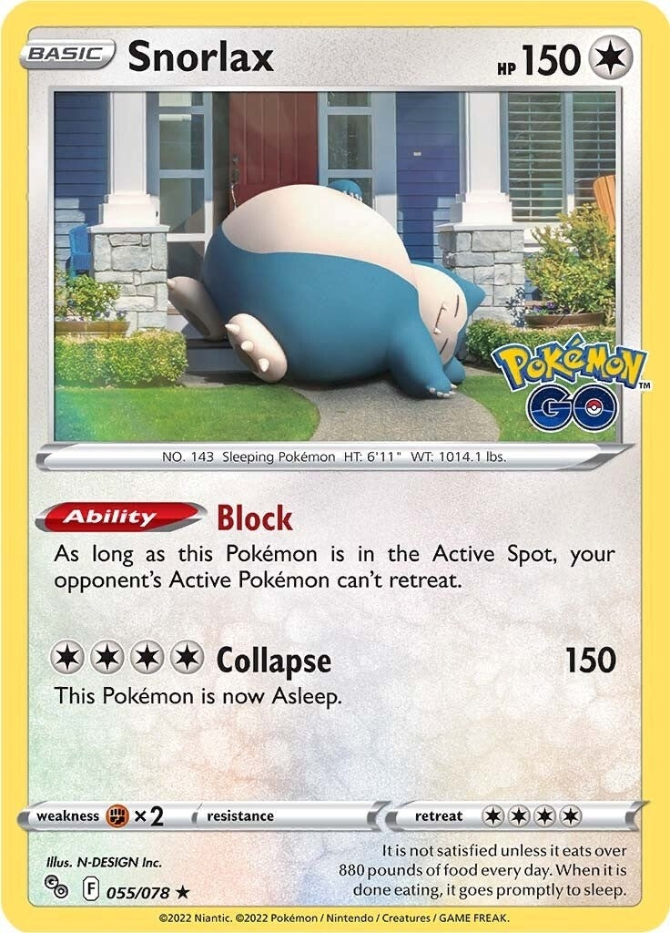 Snorlax (055/078) (PGO)