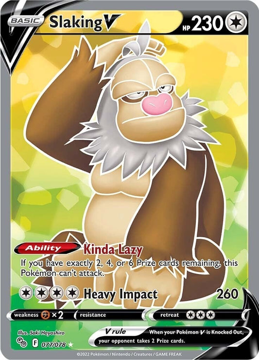Slaking V (Full Art) (077/078) (PGO)