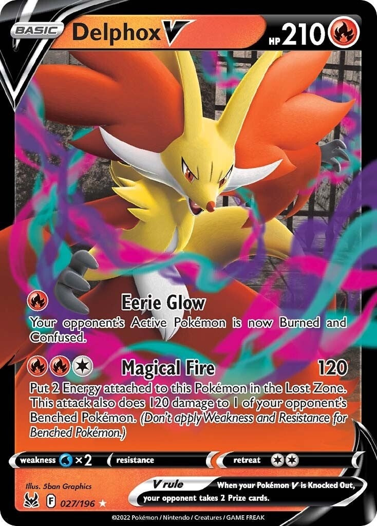 Delphox V (027/196) (SWSH11)