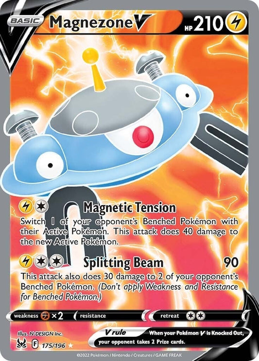 Magnezone V (Full Art) (175/196) (SWSH11)