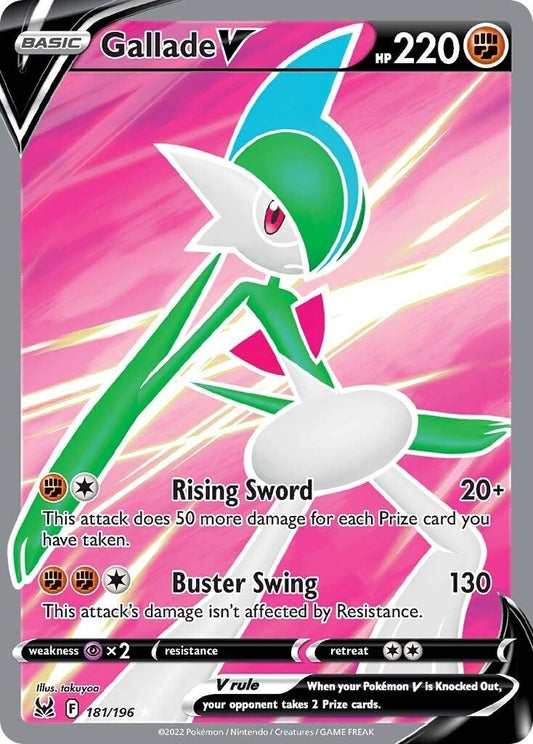 Gallade V (Full Art) (181/196) (SWSH11)