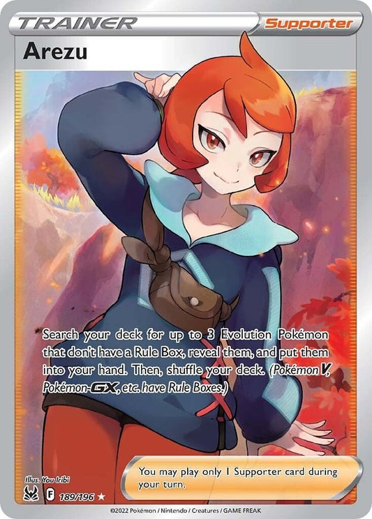 Arezu (Full Art) (189/196) (SWSH11)