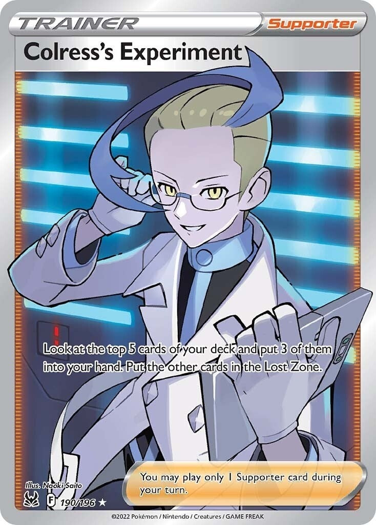 Colress's Experiment (Full Art) (190/196) (SWSH11)