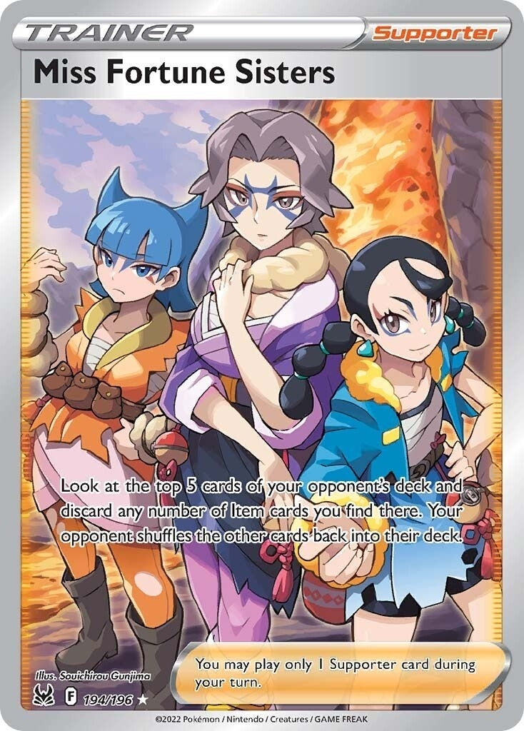 Miss Fortune Sisters (Full Art) (194/196) (SWSH11)
