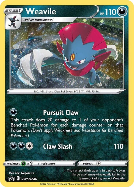 Weavile - SWSH246 (Cosmos Holo) (SWSH246) (SWSD)
