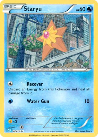 Staryu 004/034 - NM