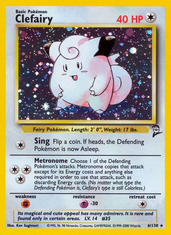 Clefairy (006/130) (BS2)